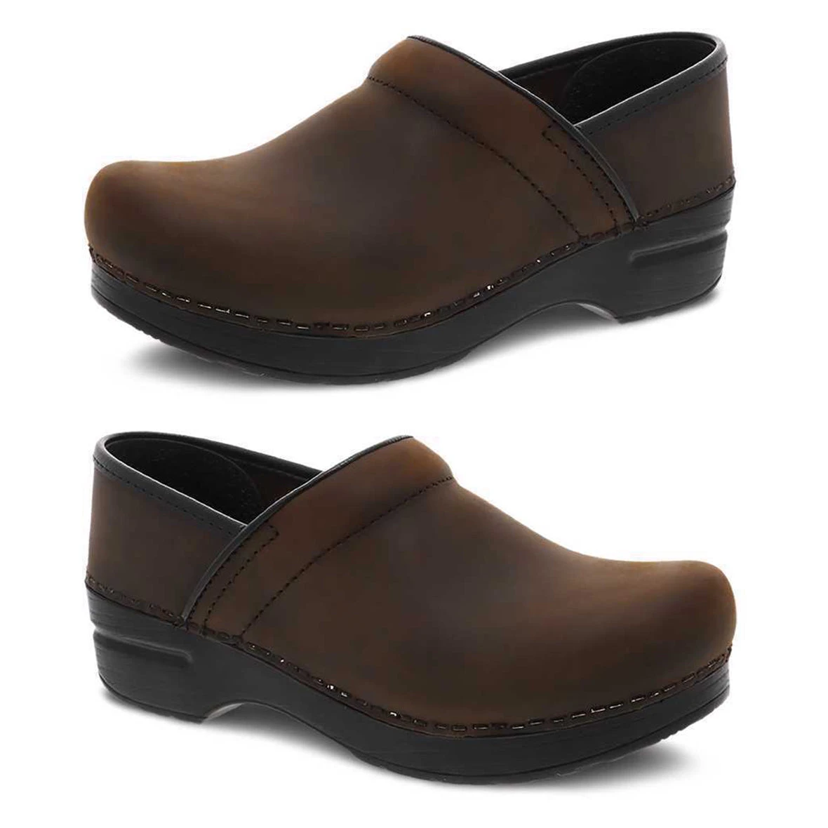 Dansko Personalized Narrow Pro Antique Brown Oiled 3 Dansko Personalized Narrow Pro Antique Brown Oiled - Image 3