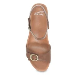 Dansko Arielle Tan Glazed Leather -Daily Step Shop 1613151200 VIT