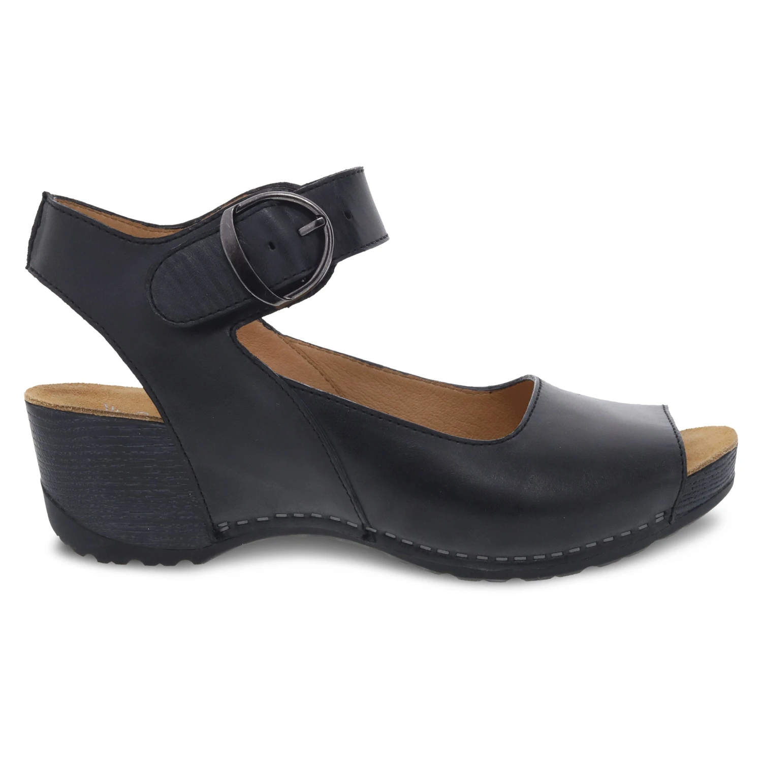 Dansko Tiana Black Burnished Calf 2 Dansko Tiana Black Burnished Calf - Image 2