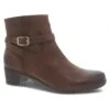 Dansko Cagney Brown Burnished Suede