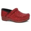 Dansko Professional Red Glitter
