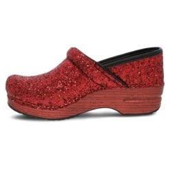 Dansko Professional Red Glitter -Daily Step Shop 306221094 SDL