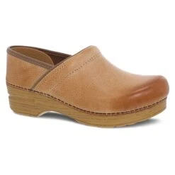 Dansko Wide Pro Honey Distressed