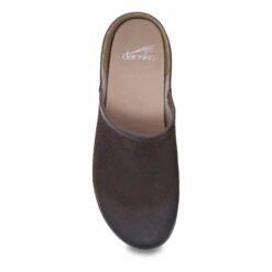 Dansko Brenna Chocolate Burnished Suede -Daily Step Shop 9431451600 VIT