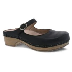 Dansko Bria Black Burnished Nubuck