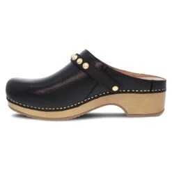 Dansko Britton Black Tumbled -Daily Step Shop 9438501600 SDL