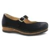 Dansko Mika Black Burnished Suede
