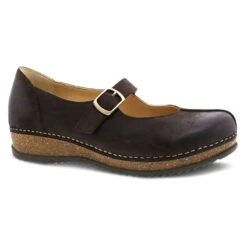 Dansko Mika Chocolate Burnished Suede