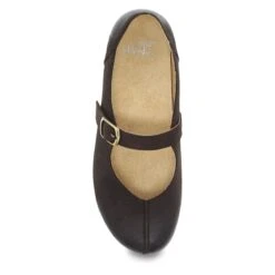 Dansko Mika Chocolate Burnished Suede -Daily Step Shop 9606455300 VIT
