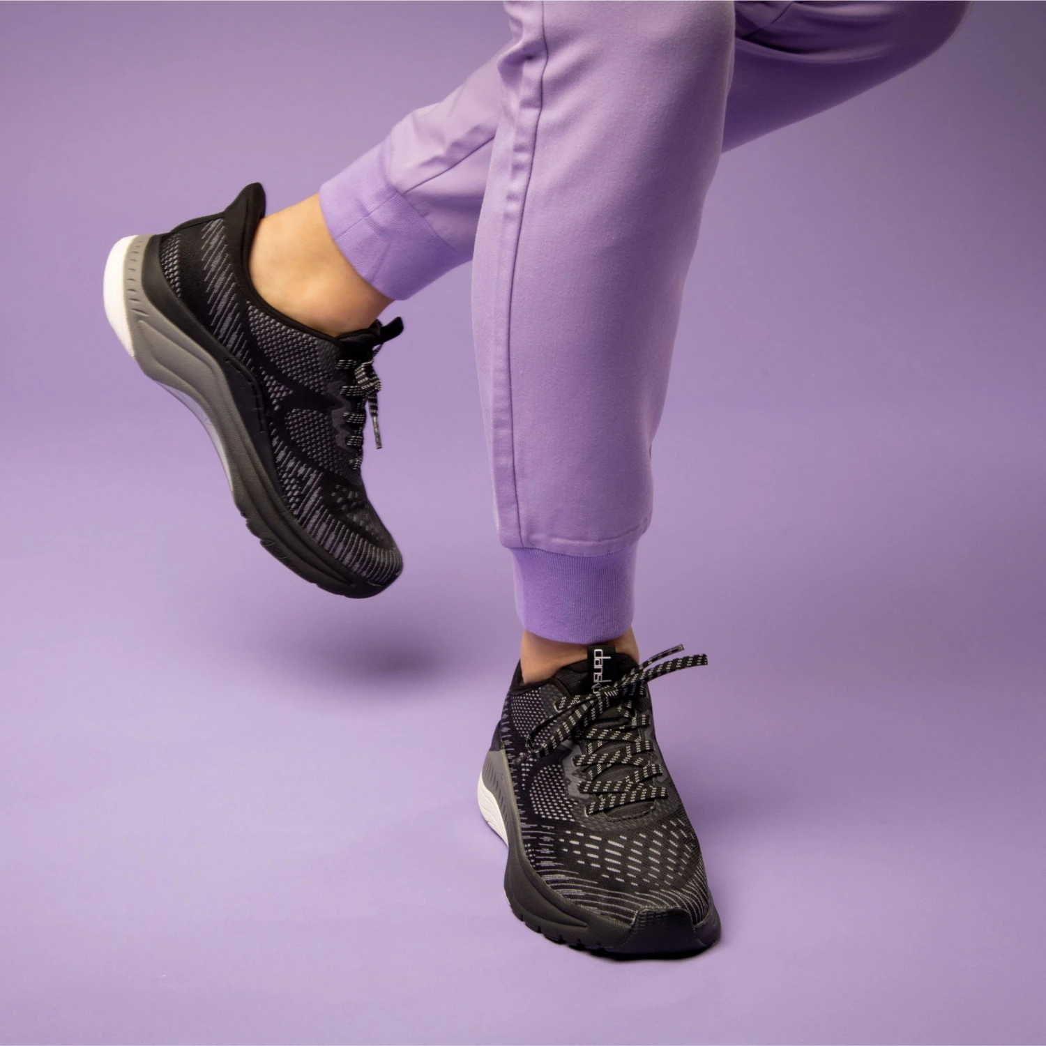 Dansko Peony Black Mesh 2 Dansko Peony Black Mesh - Image 2